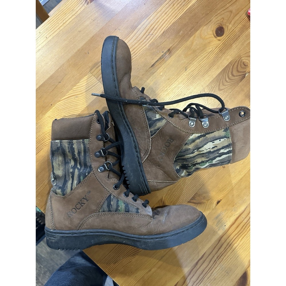 Rocky Safari Unisex‎ Boots Size 8 M Brown Camo Hunting Hiking - Picture 9 of 9